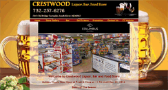 Desktop Screenshot of crestwoodliquorbar.com